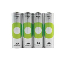 סט 4 סוללות נטענות GP Recyko AA 2600mAh