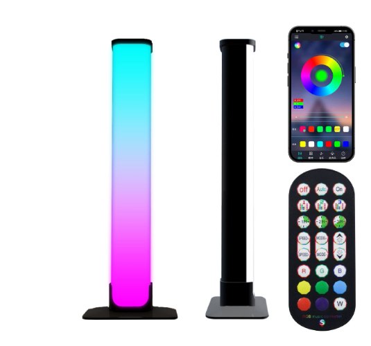 פס תאורת לדים כפול לגיימרים – LED Desktop Ambient Light (x2)