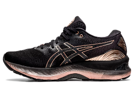 ASICS | אסיקס - ASICS GEL NIMBUS 23 PLATINUM | אסיקס נימבוס 23 פלטינום | שחור רוז / נחושת | נשים