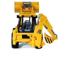 ברודר - טרקטור JCB דחפור + שופל - Bruder 02428