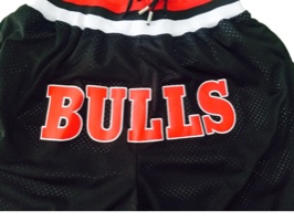 JUST  DON ★  Chicago Bulls Black