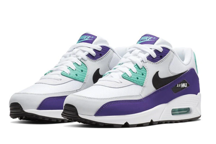 סניקרס נייק Nike AIR MAX 90 סגול טורקיז