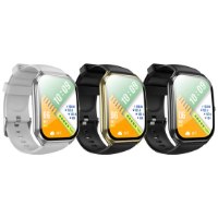 שעון חכם  HOCO Y28 AMOLED (IP67 עמיד למים) + רצועת עור