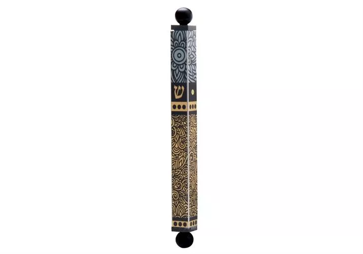 מזוזה צהוב 12 סמ