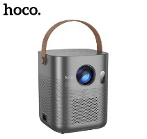 מקרן נייד חכם HOCO DT4 – אנדרואיד מובנה, פוקוס אוטומטי ואיכות HD