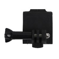 מתאם שטוח למצלמות גוף ו-GoPro - תושבת שטוחה עם חיבור מהיר לשטח ספורט וכוחות ביטחון