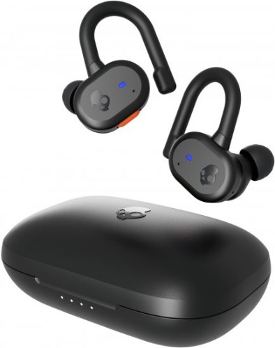 אוזניות תוך-אוזן אלחוטיות Skullcandy Push Active True Wireless - צבע שחור/כתום
