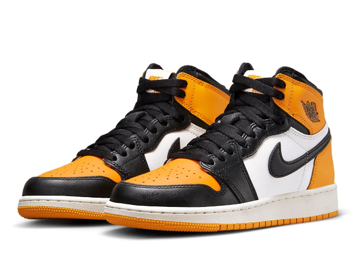 נעלי אייר ג'ורדן Air Jordan 1 Retro High OG שחור כתום