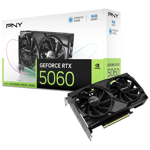כרטיס מסך PNY RTX 5060 Dual Fan 8GB