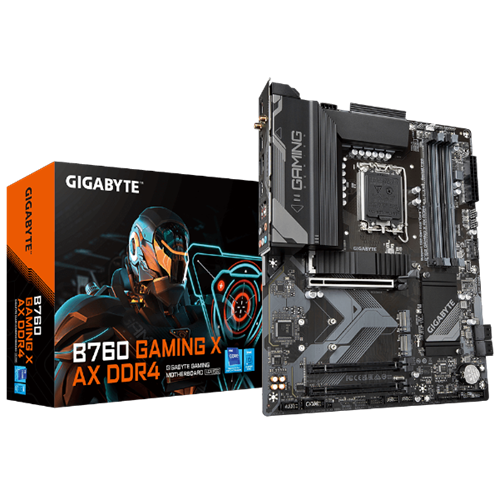 לוח Gigabyte B760 GAMING X AX DDR4 WIFI 6E BT PCIE 4.0 ATX REV1.3