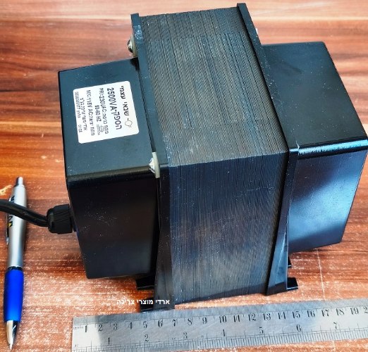 שנאי ממיר מתח 110V-220V 2500W