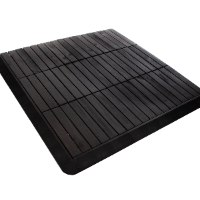מארז 9 יח' אריחי דק 30*30 ס"מ 6 ישרים צבע אפור עץ Acacia