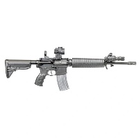 ידית אחיזה אחורית טקטית UPG16 ל-M16/M4 עם 6 רפידות מתחלפות ותא אחסון – TDI Arms
