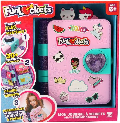 היומן הסודי שלי שלימקס  FUNLOCKETS