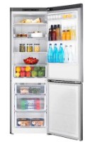 מקרר הפוך סמסונג RB34J3200BR שחור  SAMSUNG