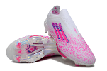 לשונית - נעלי כדורגל אדידס Adidas F50 Elite FG לבן ורוד