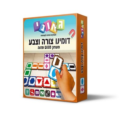 דומינו צורה וצבע