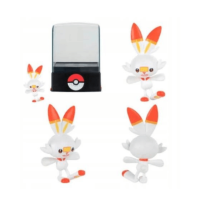 Pokemon Select Figure in Case - Scorbunny  פסלון של סקורבאני