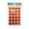 קוטר 25 מ"מ - מדבקות עיגולים מעורב צבעים 32 דף