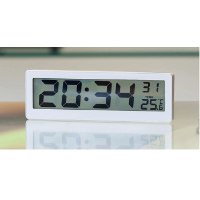 שעון קיר / שולחני דיגיטלי עם מד טמפרטורה Brick