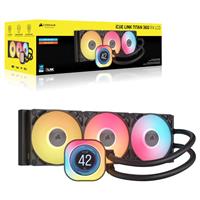 קירור נוזלי  Corsair iCUE TITAN 360 RX LCD Black 360mm AIO