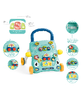 הליכון פעילות - WIN Baby Walker 82143