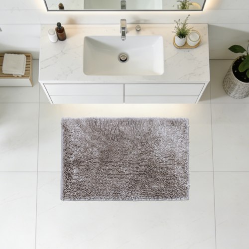 שטיח אמבטיה מעוצב ואופנתי במידה 80*50 - דגם סופטי במגוון צבעים
