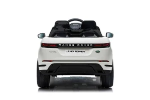 ג'יפ ממונע לילדים ריינג' רובר 12V צבע לבן - RANGE ROVER
