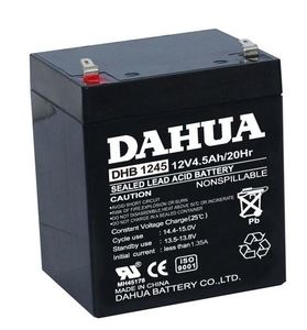 מצבר נטען למערכת אזעקה DAHUA 12V 4.5AH