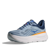 HOKA BONDI 9 WIDE נעלי ספורט גברים בונדי 9 רחבות בצבע תכלת | HOKA גברים