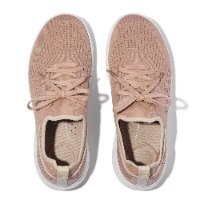 סופר-Q סרוג סניקרס סליפ-און בז' ורוז גולד FITFLOP Super-Q Knit Slip-On  פיטפלופ