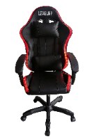 כיסא גיימינג בצבע שחור 7008RGBBLACK מבית LEVEL UP