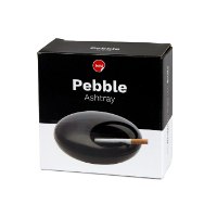 מאפרה מעוצבת נפתחת בסיבוב Pebble