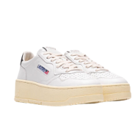 Autry  Platform Low Sneakers Black white