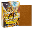 Matte Gold - Dragon Shield Matte Sleeves Japanese Size סליבים לשמירה על קלפים בכל הצבעים 60 יחידות