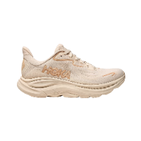HOKA CLIFTON 10 נעלי ספורט נשים הוקה קליפטון 10 בצבע וניל/לבנה