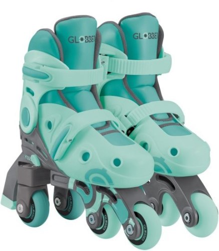 גלגיליות לילדים Globber 2 in 1 עם 2 מצבי החלקה מידה 30-33 בצבע מנטה