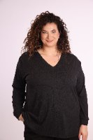 חולצת שימי פס שחור