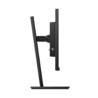 מסך מחשב עסקי 27 אינץ' Philips 272S1M – מסך שחור עומד על מעמד ונראה ממבט צד ימין עם שתי יציאות USB
