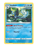 Pokemon TCG: Crown Zenith Inteleon Pin Blister Pack קלפי פוקימון TCG מקוריים בליסטר קראון זנית'