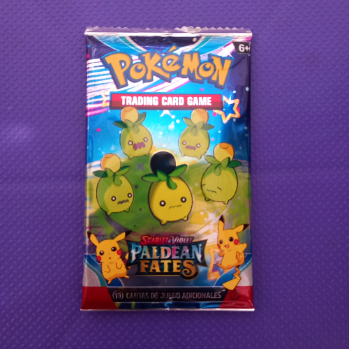 פוקימון - מעטפה מכילה (8 קלפים)  תואם פוקימון -  POKEMON PADEAN FATES