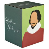 כוס עטים פורצלן ויליאם שייקספיר Shakespeare