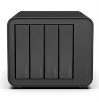 שרת אחסון Terramaster F4-424 4-BAY NAS N97 8GB DDR5 2.5GbE