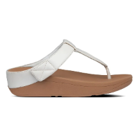 Fit Flop Mina Toe Thongs Stone כפכפי פיט פלופ צבע לבן