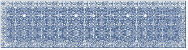 35 ס"מ על 135 ס"מ - ראנר PVC דגם מוזאיקה 7255