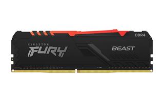 זכרון לנייח Kingston Fury Beast RGB DDR4 3200MHz 2x16GB CL16 KIT