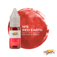 מס' 8 רד ארת' – Red Earth | פיגמנט לשפתיים | 10ml