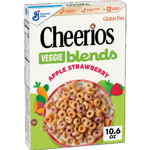 דגני בוקר וג'י בלנדס תפוח תות ללא גלוטן 300 גרם - Cheerios