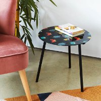 שולחן חיפושיות ופרפרים 40 ס"מ Bugs - שחור