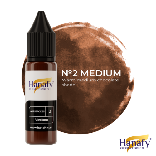 מס' 2 היירסטרוקס מדיום – Hairstrokes Medium |15ml